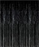 Drink Up Witches Banner and Black Fringe Curtain Decoration, 2 Pcs