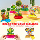 12Pcs Cinco de Mayo Honeycomb Table Centerpiece Set