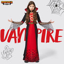 JOYIN Girls Royal Vampire Costume - Deluxe Gothic Victorian Vampiress Set
