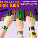 Halloween Reflective Slap Bracelets 72 Pcs