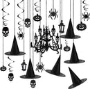 Spooky residence Hanging Decorations and Witch Hats, 25 Pcs