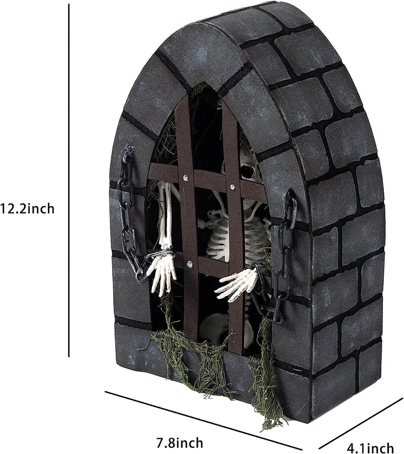 Halloween Animated Skeleton Tabletop Decoration