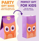 Characters Kraft Paper Treat Bags, 60 Pcs