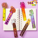 Halloween Bookmark Rulers 144 Pcs