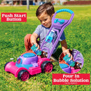Sloosh Bubble Lawn Mower Toddler Toys, Pink