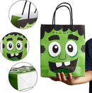 Halloween Colorful Bags with Handles, 24 Pcs
