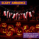 Weapon Garland & Bloody Window Stickers