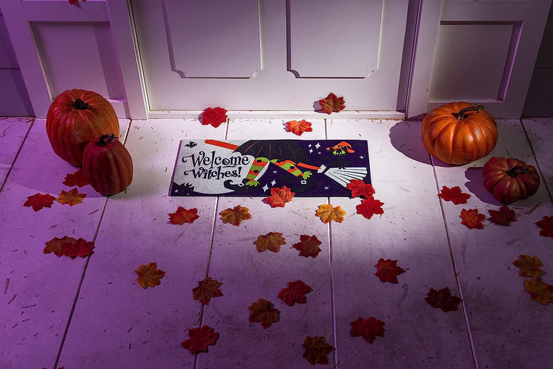 Witch Party with Moon Doormat