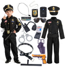JOYIN 14-Piece Halloween Police Officer Role-Play Set for Kids