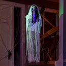 43in Ghost Girl with Light-up Head