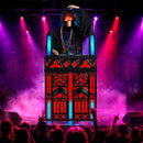 JOYIN 6 FT Animatronic DJ Reaper - RGB Light-Up Halloween Outdoor Prop