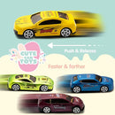12Pcs Die Cast Cars Prefilled Easter Eggs 3.2in