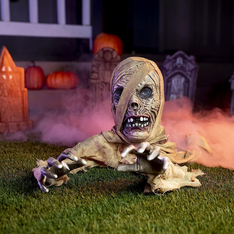 67in Scary Halloween Zombie Groundbreaker, 2 Pack
