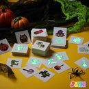 JOYIN 306 PCS Halloween Glow Temporary Tattoos - 42 Designs for Kids