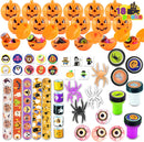 Halloween Prefilled Pumpkin Box with Party Favors, 18 Pcs