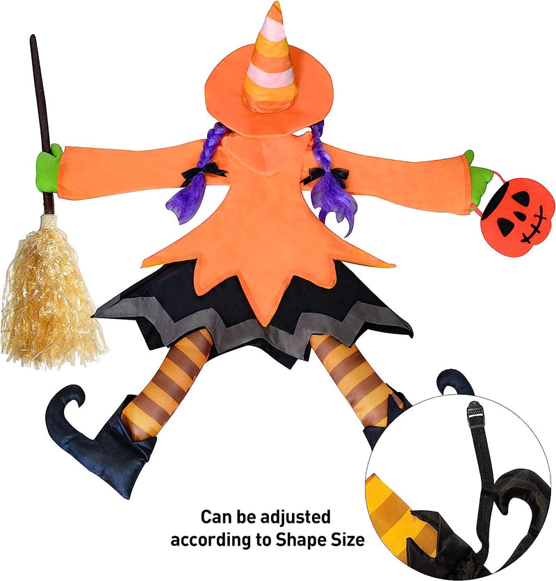 Cute Crashing Witch (Orange)