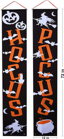 72" Halloween Hocus Pocus Banner
