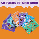 Halloween Spooky Notepad Set 60 Pack