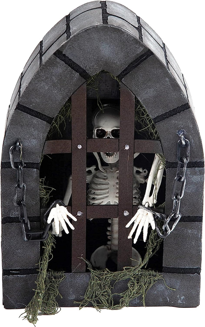 Halloween Animated Skeleton Tabletop Decoration