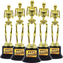 5 Halloween Best Costume Skeleton Trophy