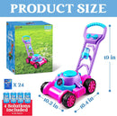 Sloosh Bubble Lawn Mower Toddler Toys, Pink