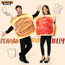 JOYIN Peanut Butter & Jelly Couple Costume - Adult Halloween Dress-Up Set