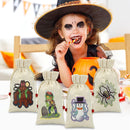 Drawstring Canvas Bags, 12 Pcs