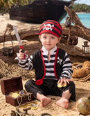 JOYIN Baby Pirate Costume - Infant Halloween Outfit Set for Toddler Dress-Up