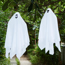 2 Pcs Light-up Hanging White Ghost 35.4in
