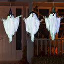 24.8in White Ghost with Colored Hats, 3 Pack