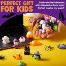 JOYIN 48 PCS Halloween Mochi Squishy Toys - Party Favors for Kids