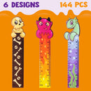 Halloween Bookmark Rulers 144 Pcs