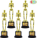5 Halloween Best Costume Skeleton Trophy