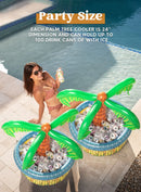2Pcs Inflatable Palm Tree Cooler, 28in