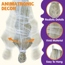 72in Halloween Hanging Cocoon Corpse for Halloween Outdoor Decoration