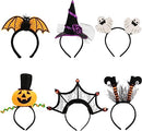 Halloween Headbands, 6 Pcs