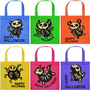 Skeleton Designs Non-Woven Tote Bag, 36 Pcs