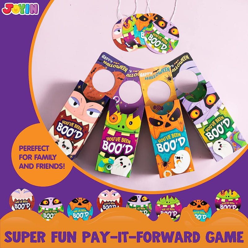 You've been booed themed candy box, 4 Pcs Box and 48 Cards