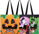 Large Treat Goody Tote See-Through Bags,  3 Pcs