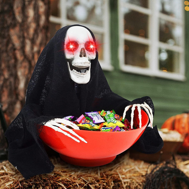 Animated Grim Reaper Candy Bowl