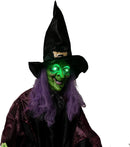 78in Halloween Hanging Witch with Magic Ball