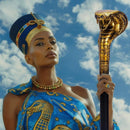 JOYIN Egyptian Snake Staff - Mystical Pharaoh Halloween Costume Prop