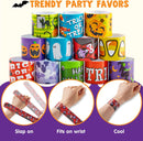 72 Piece Halloween Slap Bracelets