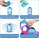 Sloosh Bubble Lawn Mower Toddler Toys, Pink