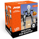 JOYIN 8.5ft Halloween Inflatable Skeleton with LED Pumpkin – Outdoor Yard Decoration