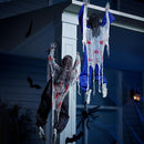 Joyin-2 Pcs 47in Halloween Climbing Zombies Wall Decoration