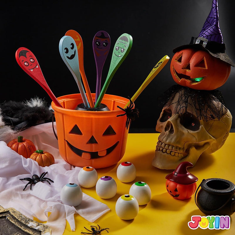 Halloween Egg and Spoon Race Game Set