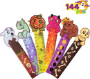 Halloween Bookmark Rulers 144 Pcs