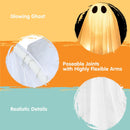 2 Pcs 35.5” Halloween Light up Hanging Ghost