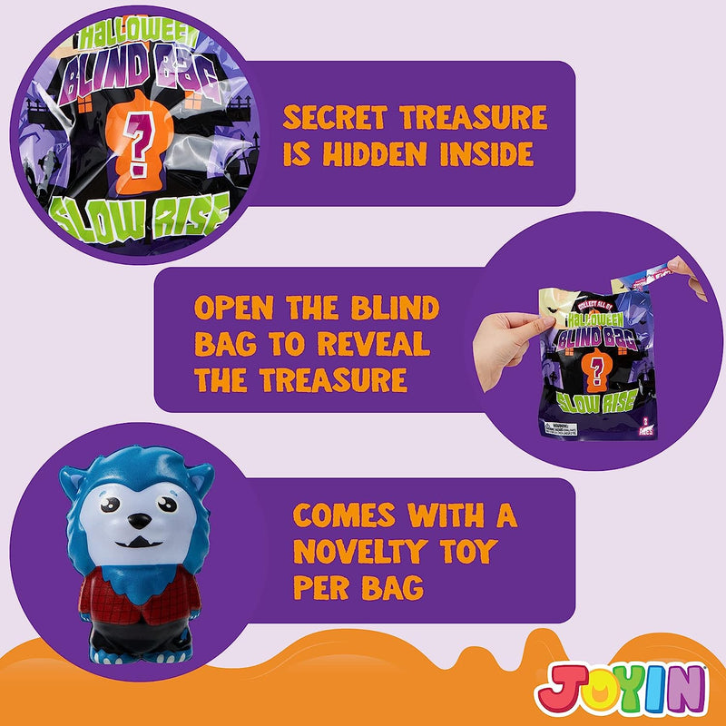 12Pcs Halloween Blind Bag Novelty Toy